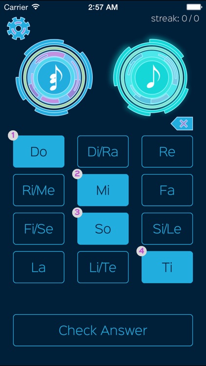 Relative - Absolute Solfege Ear Trainer