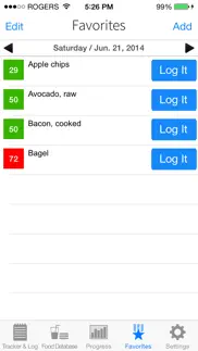 low gi diet glycemic load, index, & carb manager tracker for diabetes weight loss iphone screenshot 4