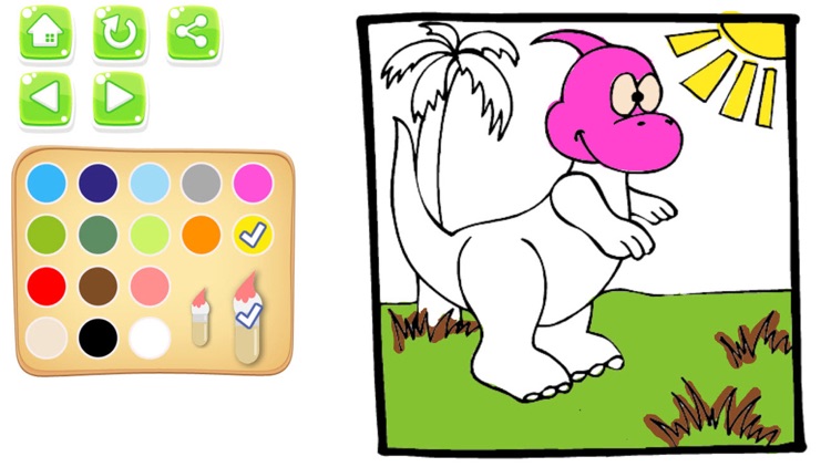 My Dino Coloring Book For Kids And Toddler Game screenshot-4