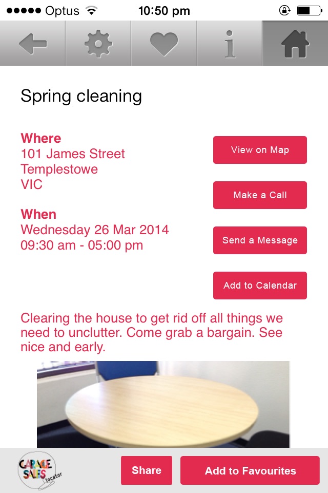 Garage Sales Locator Australia screenshot 4