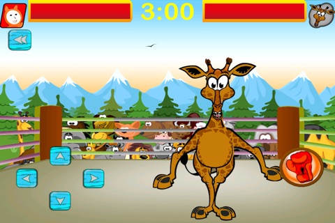 Alpaca vs. Giraffe Boxing Evolution FREE- It's a Real Animal Punch Revolution! screenshot 2