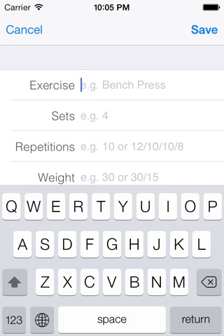 Gym Notes screenshot 4