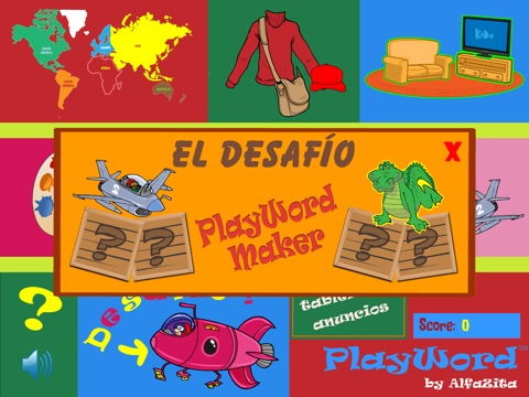 Learn basic spanish words with PlayWord for kids! screenshot 2