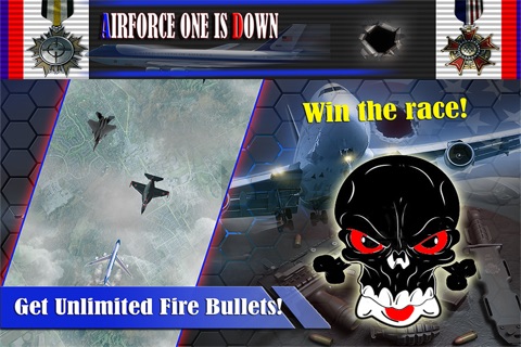 Airforce One is Down FREE : Fly Full Throttle to Save the President Plane From Fast Missiles & Jet Attack screenshot 3