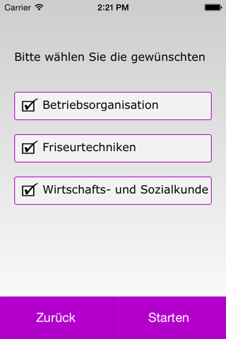 Friseur/-in Teil II – Prüfungstrainer screenshot 4