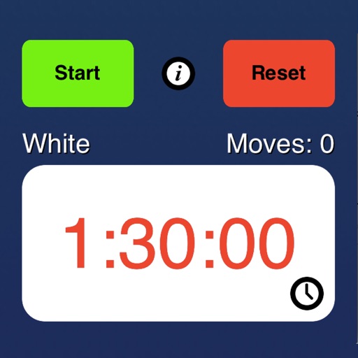 Digital Chess Clock iOS App