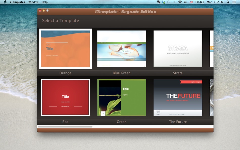 iTemplate - Keynote Edition - 1.0 - (macOS)