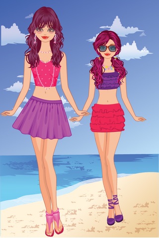 Beach Fashion Dressup screenshot 3