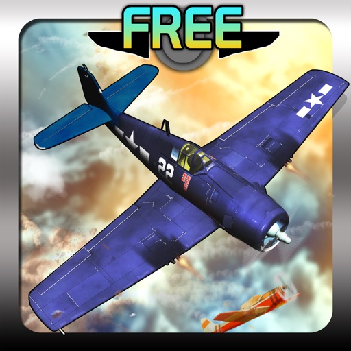 Airplane Pilot Flying Free: Air Strike - Fun Combat Fighter game for Kids and Adults iOS App