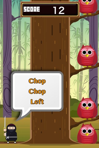 Ninja Chop Wood: Test your speed & reflex game screenshot 3