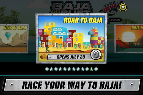 Baja or Bust: By Mtn Dew & Motocross Elite screenshot 2