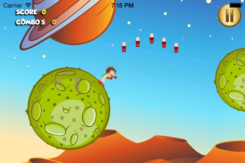 Astro Jumper - Space Arcade Adventure Game screenshot 2