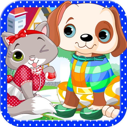 Pets Makeover Salon -Bath,Wash,Dry,Trim Nail and Dress Up! iOS App