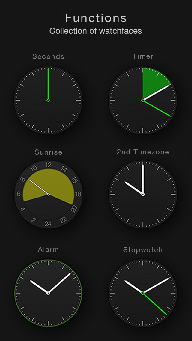 Circles - Smartwatch Face and Alarm Clockのおすすめ画像4