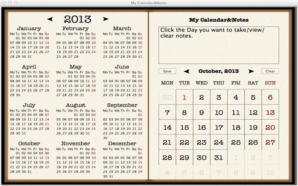 My Calendar&Notes - 11.0 - (macOS)