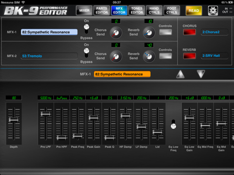 Screenshot #6 pour BK-9 Performance Editor