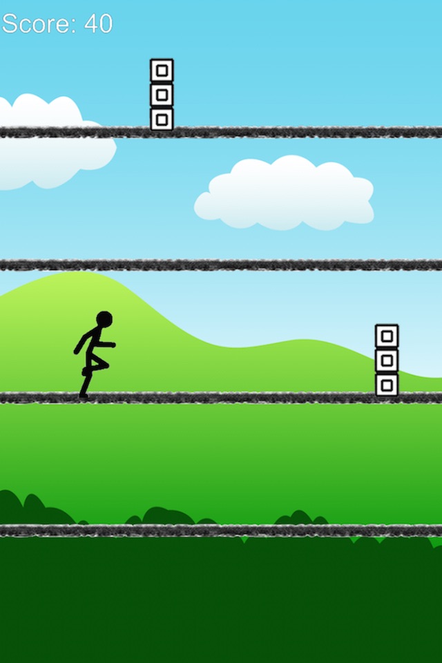 A long way - stickman jump and run free screenshot 3