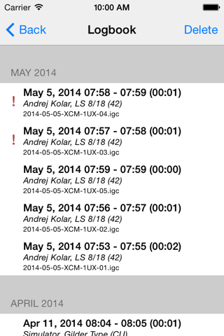 SeeYou IGC Flight Recorder screenshot 4