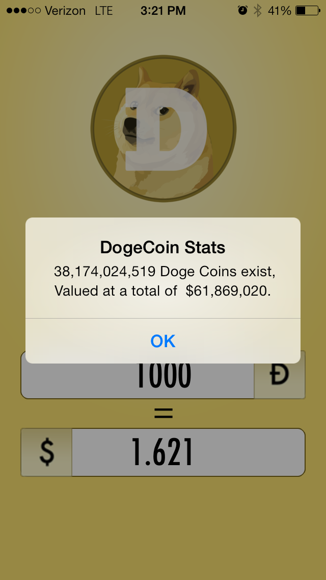 Screenshot #2 pour Dogecoin to USD - Doge, Bitcoin, Dollars Conversion