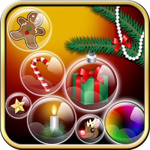 Christmas Ball Pop Tap Fun iOS App
