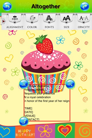 Birthday Invitation Cards - Unique Collections!!! screenshot 4