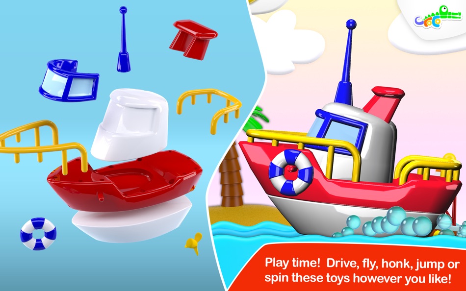 #3. Build and Play 3D - Rockets, Helicopters, Submarines and More (macOS) Podle: Croco Studio