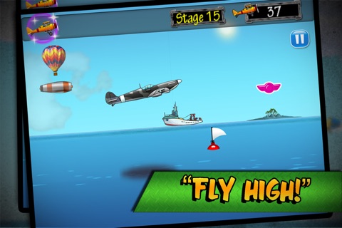 Flight Simulator Top Wing Airplane Games - by the AAA Team screenshot 3