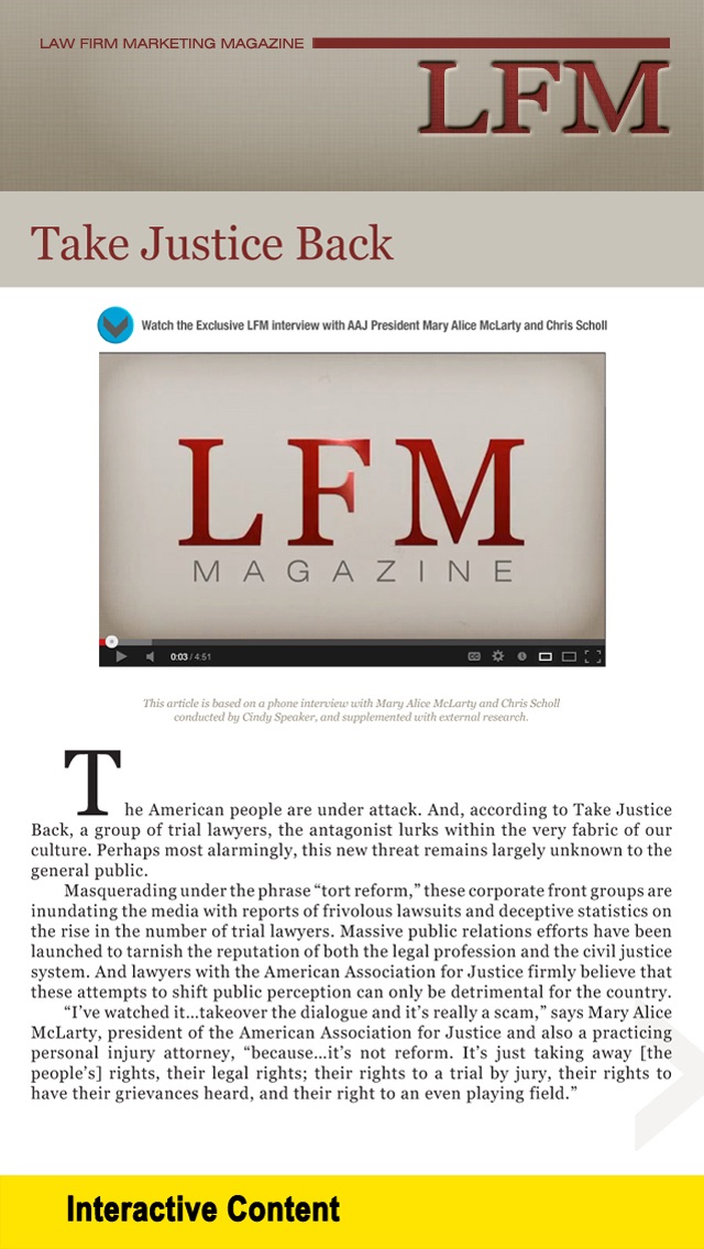 How to cancel & delete Law Firm Marketing Magazine: Interviews with Lawyers, Leading Marketing Experts and Industry Icons from iphone & ipad 4