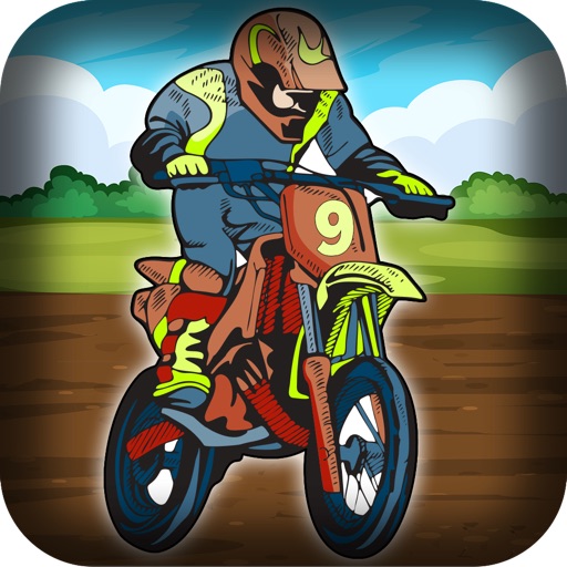 Speedy Moto-Cross Race: Fun Chasing Rush Game icon