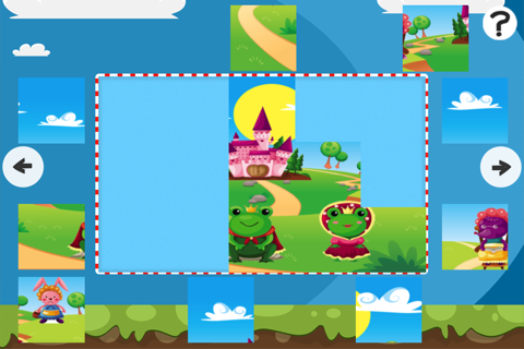 A Fairy Tale Puzzle With Princess & Prince!Free Kids Learning Game For Logical Thinking with Fun&Joy screenshot 2