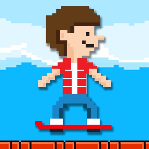 Hover Harry - The Kickflip Flying Ollie Skateboard Game iOS App