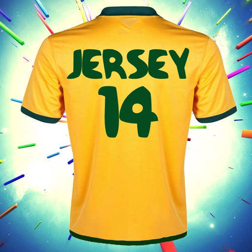 A 2014 My Jersey - For Favorite Football Soccer Team Free iOS App