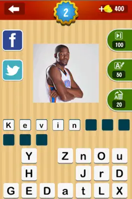 Game screenshot Basketball player Quiz-Guess basketball star,who's the basketball player? Season2016 hack