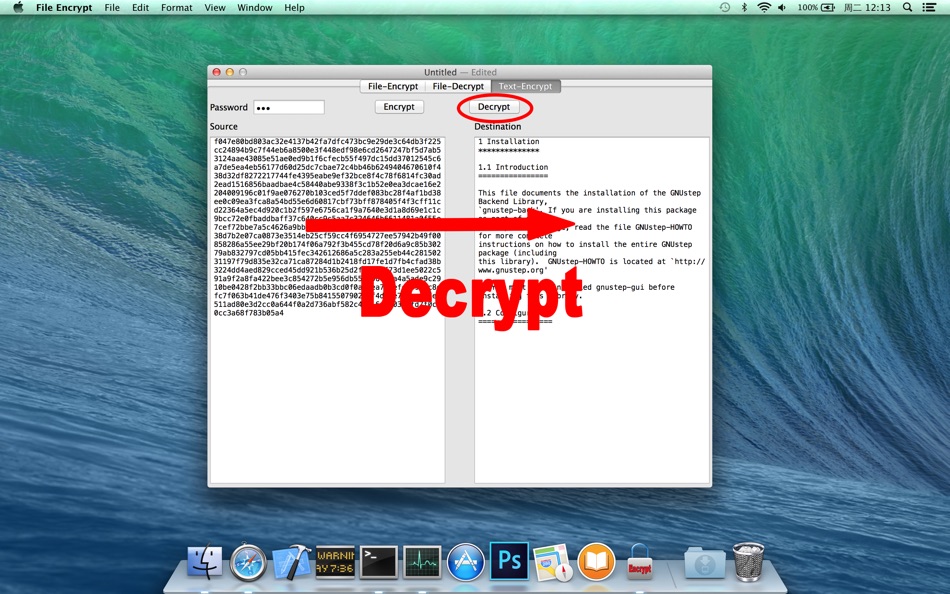 #4. File Encrypt Lite (macOS) By: 育平 姚