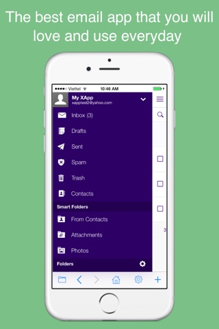 Safe web for Yahoo: secure and easy email mobile app with passcode. screenshot 4