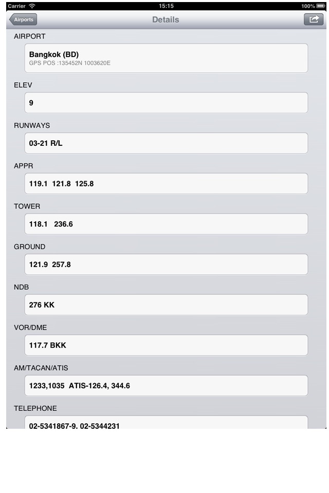 AirNav screenshot 3