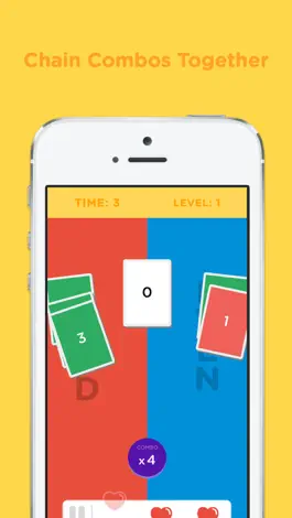 Game screenshot OddSwipe - A minimalistic fast paced logical game where quick thinking is key! apk