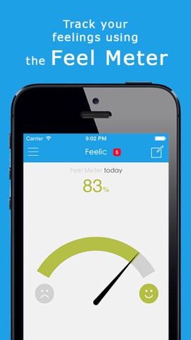 Feelic - Mood Tracker, Share, Text & Chat with Friendsのおすすめ画像4
