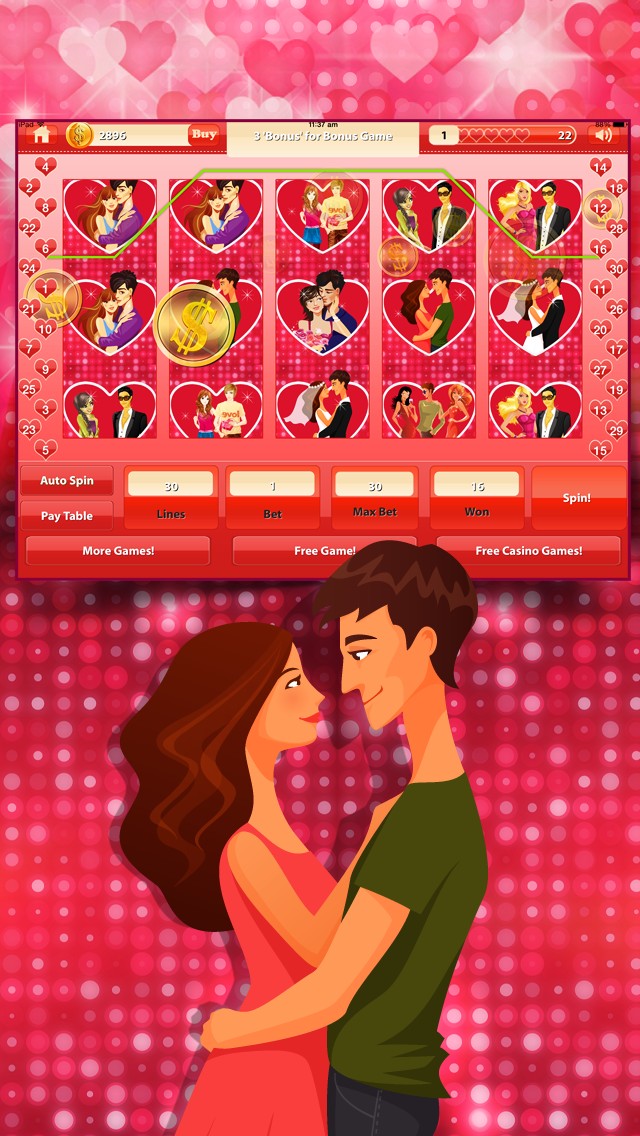 Lovers Strip Tease - Fun Adult Slot Gameのおすすめ画像2