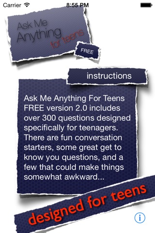 Ask Me Anything for Teens FREE screenshot 3