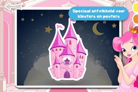 Kids Puzzle Teach me Tracing & Counting with Princesses: discover pink pony’s, fairy tales and the magical princess screenshot 2