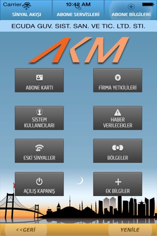 AKM ALARM screenshot 2