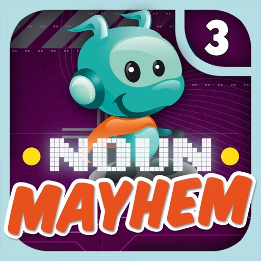 Noun Mayhem HD - Level 3 iOS App