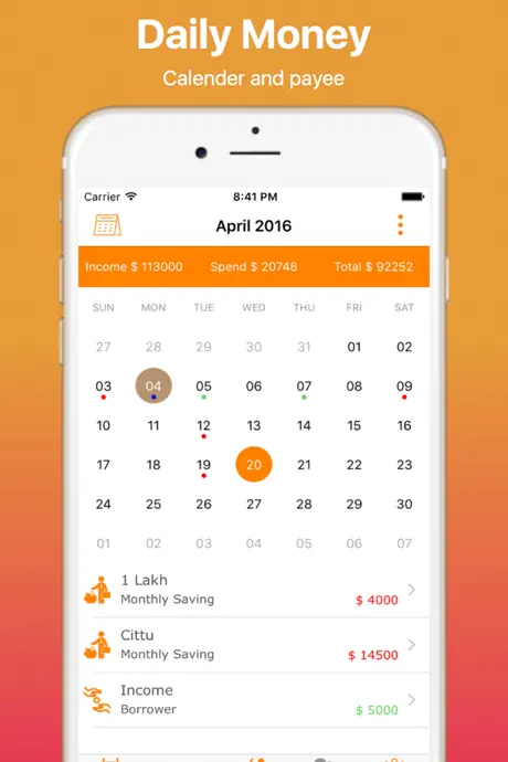 Expanse & Daily Money
