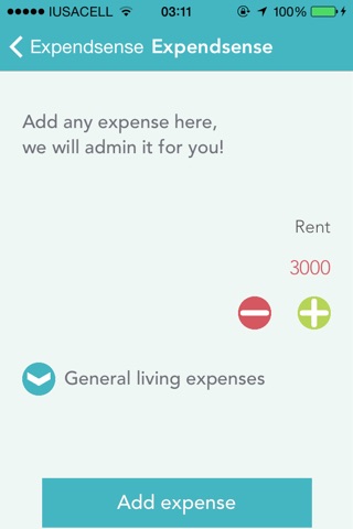 Expendsense screenshot 2