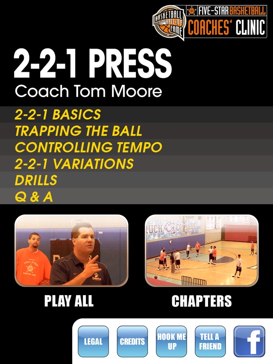 2-2-1 Press - With Coach Tom Moore - Full Court Basketball Training Instruction - XL