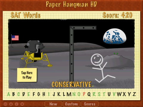 Paper Hangman HD screenshot 4