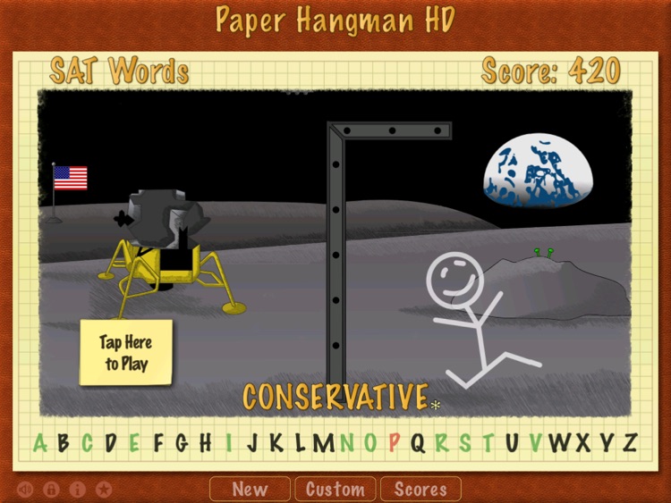 Paper Hangman HD screenshot-3