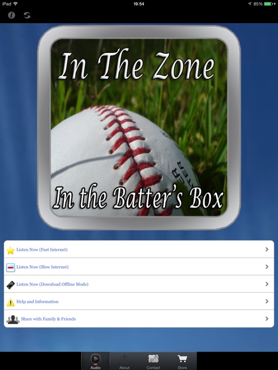 In The Zone for iPad