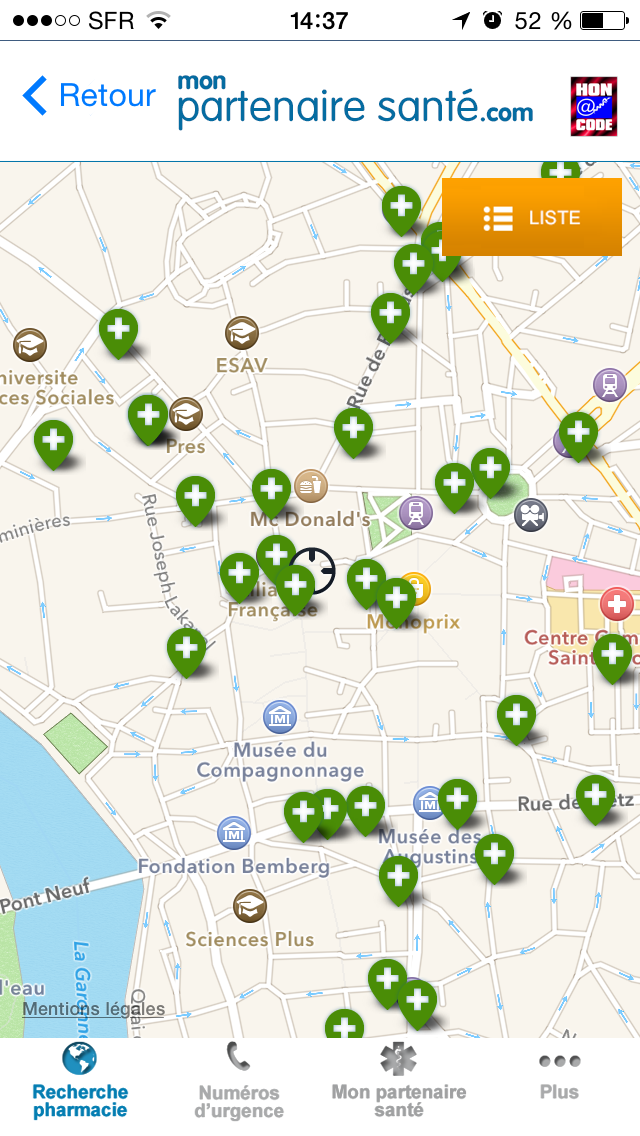 GéoPharma Mobile screenshot 4